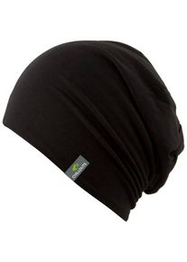 Chillouts Beanie Acapulco Hat Lichte slouch-muts met urban look heren mutsen zwart