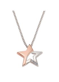 Firetti Ketting met hanger Sieraad cadeau zilver 925 halssieraad halsketting panzerketting ster dames kettingen zilver(kleur)