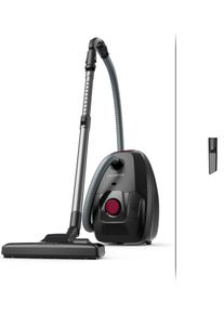 Rowenta Stofzuiger Green Force Max, extreme schoonmaakkracht, hygiënische zakwissel stofzuigers met zak zwart
