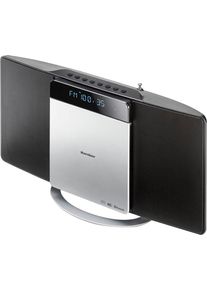 Kärcher Karcher Digitale radio (DAB+) MC 6580D Standvoet, CD vak, CD/MP3-speler, USB-aansluiting, DAB+, Bluetooth dab+ radio's zwart
