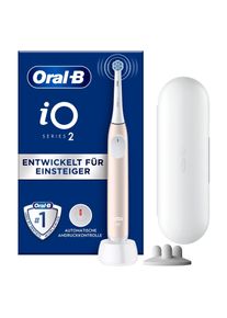 Oral-B Oral B Elektrische tandenborstel IO Series 2 voor de zachte reiniging, reisetui, opzetborstelhouder mondverzorging roze