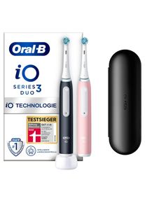 Oral-B Oral B Elektrische tandenborstel IO Series 3 set van 2 mondverzorging zwart