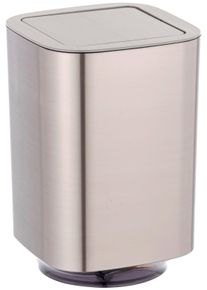 Wenko Tissue-emmer Auron (1 stuk) pedaalemmers zilver(kleur)