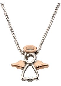 Firetti Ketting met hanger Sieraad cadeau zilver 925 halssieraad halsketting panzerketting engel (2-delig) dames kettingen zilver(kleur)