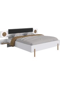 wimex Futonbed Toscana Met indirecte ledverlichting futonbedden wit