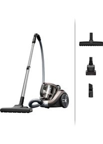 Rowenta Stofzuiger RO4B50 Compact Power XXL Animal hoog zuigvermogen, licht & compact, inhoud stofreservoir 2,5 liter stofzuigers zonder zak bruin