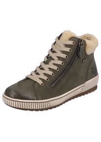Remonte Winterlaarzen Veterboots, enkellaars, casual boots met Tex-uitvoering dames winterlaarsjes maat 36 groen