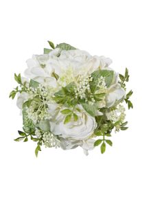 Creativ green Kunstbloem (set, 2 stuks) kunstbloemen wit