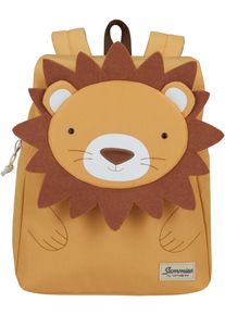 Samsonite Kinderrugzak Happy Sammies ECO, S+, Lion Lester Kindertuin rugzak, kinder vrijetijds rugzak, kinder-backpack kinderen rugzakken maat - geel