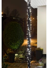 Konstsmide Led-lichtsnoer Kerstversiering buiten Micro ledlichtsnoer, dubbel ge&iuml;soleerd/bekleed, 80 warmwitte dioden (1 stuk) kerstboomverlichting
