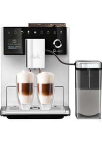 Melitta Volautomatisch koffiezetapparaat CI Touch F630-111, zilverkleur, 10 koffierecepten, 2-kamer bonenreservoir, one touch bediening