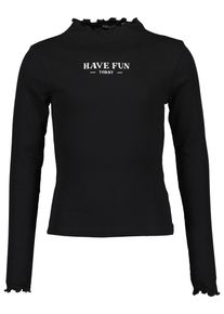 Blue Seven Shirt met lange mouwen meisjes shirts met lange mouwen maat 140 (146) zwart