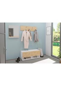 FMD Kapstokpaneel BELM met 5 haken kapstokken