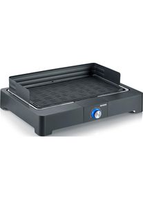 Severin Tafelgrill PG 8567 Elektrische grill met plaat tafel grills zwart