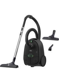 AEG Stofzuiger CLEAN 6000, hoge zuigkracht, incl. extra spuitmonden, 65% gerecycled kunststof stofzuigers met zak grijs