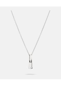 Liebeskind Berlin Ketting met hanger Sieraden Geschenk Roestvrijstalen Ketting Feestelijke Mini Schakel dames kettingen zilver(kleur)