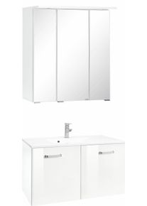 Welltime Badkamerserie Ravenna Breedte 60 cm (2 stuks) badmeubelsets wit