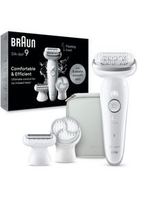 Braun Epilator Silk-épil 9 9-061 Scheer-, trimmer- & peelingopzetstuk, wet & dry epileerapparaten wit