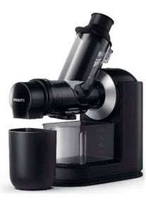 Philips Slowjuicer HR1889/70 Viva Collection, met druppelstop, QuickClean, XL vulopening sapcentrifuges zwart