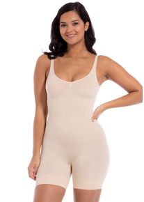 Magic Body Fashion Shaping-body Low Back Bodysuit extreem diepe ruguitsparing, gladde, naadloze afwerking dames bodyshaping maat M beige