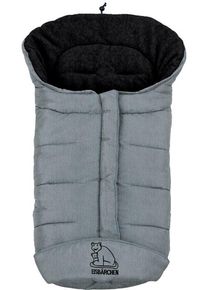 Heitmann Felle Voetenzak Eisbärchen - Wintervoetsak Copy fleece met fleece-voering, mummievorm mogelijk, voor kinderwagen, wasbaar dames pantoffels