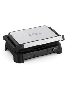 Tefal Contactgrill SuperGrill 3in1 XL, Grill, Barbecue-, Ovenstand, 3 temperaturen vaatwasmachinebestendige platen, grillen voor tot 8 personen,