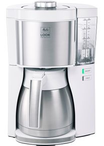 Melitta Filterkoffieapparaat Look Therm Perfection 1025-15, 1,25 l filter koffiezetapparaten wit