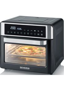 Severin Multifunctionele oven Bak- en broodroosteroven "Bake " Fry" TO 2077 mini ovens zwart