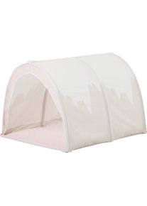 Hoppekids Speeltunnel "Winter Wonderland" Bedtunnel voor kinderbed 90x200 cm speeltenten & decoratie roze
