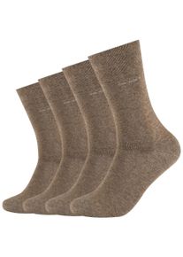Camano Sokken CA-Soft Met versterkte hiel- en teengebied (set, 4 paar) jongens sokken maat 43-46 bruin