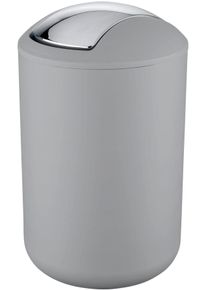 Wenko Tissue-emmer Brasil 6,5 liter pedaalemmers grijs