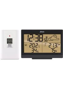 Alecto Radiografisch weerstation WS-2300 weerstation met draadloze buitensensor weerstations zwart