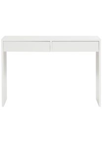 Inosign Make-uptafel Astral met twee laden, een werkhoogte van 78 cm, breedte 115 cm make-up tafels wit