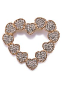 Firetti Broche Sieraad cadeau broche hart dames broches goud(kleur)