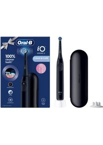 Oral-B Oral B Elektrische tandenborstel IO Series 2 voor de zachte reiniging, reisetui, opzetborstelhouder mondverzorging zwart