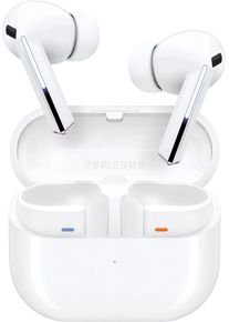 Samsung Draadloze in-ear hoofdtelefoon Galaxy Buds3 Pro SM-R630 Dubbele versterker, 24 bit Hi-Fi-geluid, IP57 oordopjes wit