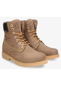 Panama Jack Winterlaarzen winter-enkellaars, veterschoenen, outdoorschoenen met contrastafwerking heren boots & laarzen maat 40 bruin