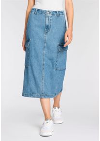 Levi's Levi's Jeans rok CARGO MIDI SKIRT MED IN dames spijkerrokken maat 27 blauw