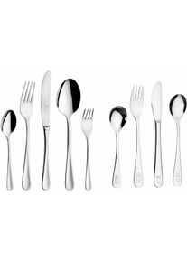 Picard & Wielpütz Solingen Bestekset Casino inclusief kinderbestek, ideaal voor gezinnen (set, 30-delig) besteksets zilver(kleur)