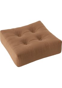 KARUP Poef More Pouf poefs maat Katoenmix bruin