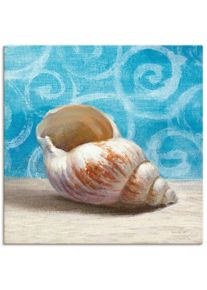 Artland Artprint op linnen Cadeaus van de zee I gespannen op een spieraam foto schilderijen blauw