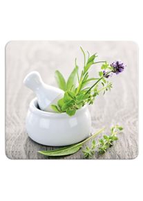 Wenko Kookplaatdeksel Multi Model Kruidentuin Spatscherm, fornuisscherm, snijplank, voor keramische kookplaten snijplanken wit