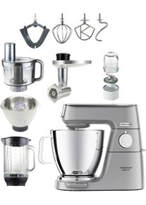 Kenwood Keukenmachine Titanium Chef Baker XL KVL85.704SI incl. uitgebreide accessoires, met geïntegreerde easyweigh weegschaal keukenmachines maat -