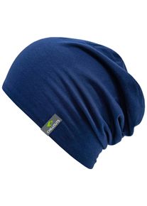 Chillouts Beanie Acapulco Hat Lichte slouch-muts met urban look heren mutsen blauw