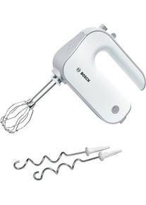 Bosch Handmixer Styline MFQ4030, roestvrijstalen garde/deeghaak, 5 standen, wit handmixers wit