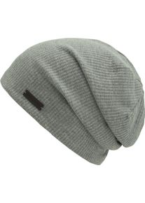 Chillouts Beanie Konya Hat met hoog katoengehalte & flexibele pasvorm voor urban looks heren mutsen grijs