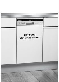 Hanseatic Semi-geïntegreerde vaatwasser HGTI4582D10J7736ES, 81,5 cm x 44,8 cm inbouw vaatwassers zilver(kleur)