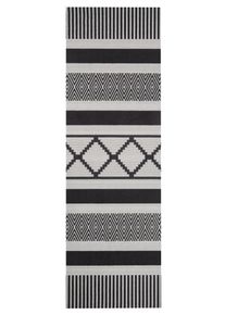 Hanse Home Loper Urban Loper, antislip, keukenkleed, keuken, vloerkleed, gemakkelijk in onderhoud, hal lopers maat 11 zwart