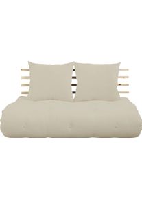 KARUP Slaapbank Shinsano beige, slaapbanken, 140 cm