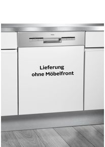 Amica Deels integreerbare vaatwasser EGSP 14797-1 E, 81,5 cm x 59,8 cm inbouw vaatwassers zilver(kleur)